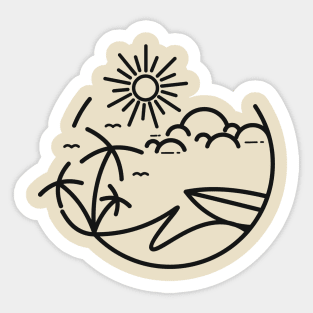Beach Sticker